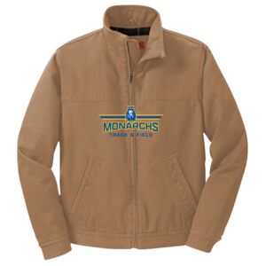 Washed Duck Cloth Flannel Lined Work Jacket Thumbnail