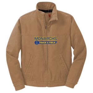 Washed Duck Cloth Flannel Lined Work Jacket Thumbnail