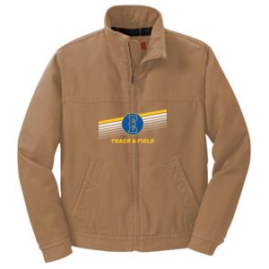 Washed Duck Cloth Flannel Lined Work Jacket Thumbnail