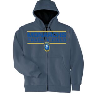 Heavyweight Full Zip Hooded Sweatshirt with Thermal Lining Thumbnail