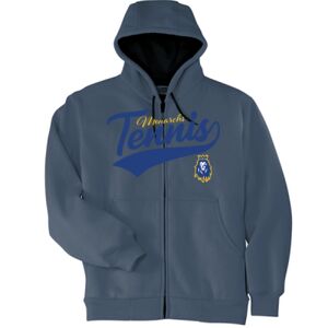 Heavyweight Full Zip Hooded Sweatshirt with Thermal Lining Thumbnail