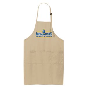 Easy Care Extra Long Bib Apron with Stain Release Thumbnail