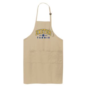 Easy Care Extra Long Bib Apron with Stain Release Thumbnail