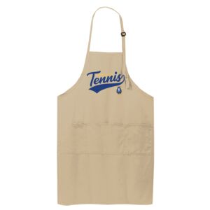 Easy Care Extra Long Bib Apron with Stain Release Thumbnail