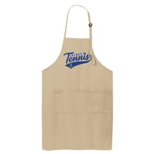 Easy Care Extra Long Bib Apron with Stain Release Thumbnail