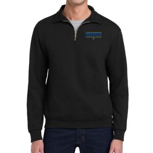 Super Sweats ® NuBlend ® 1/4 Zip Sweatshirt with Cadet Collar Thumbnail