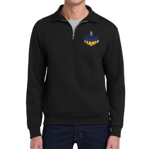 Super Sweats ® NuBlend ® 1/4 Zip Sweatshirt with Cadet Collar Thumbnail