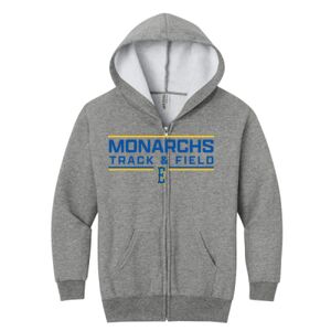 Youth NuBlend ® Full Zip Hooded Sweatshirt Thumbnail