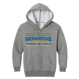 Youth NuBlend ® Full Zip Hooded Sweatshirt Thumbnail