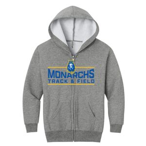 Youth NuBlend ® Full Zip Hooded Sweatshirt Thumbnail