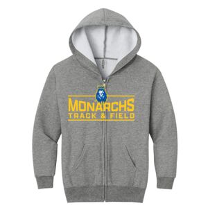 Youth NuBlend ® Full Zip Hooded Sweatshirt Thumbnail