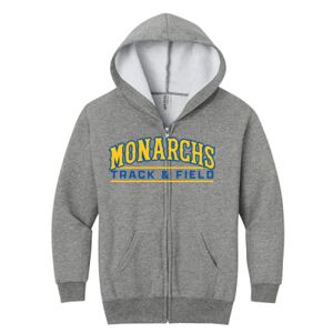 Youth NuBlend ® Full Zip Hooded Sweatshirt Thumbnail