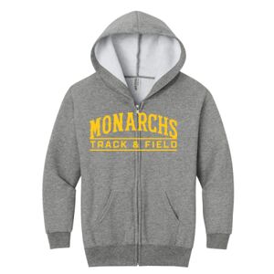 Youth NuBlend ® Full Zip Hooded Sweatshirt Thumbnail