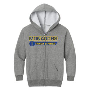 Youth NuBlend ® Full Zip Hooded Sweatshirt Thumbnail