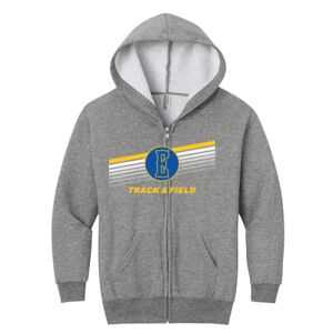 Youth NuBlend ® Full Zip Hooded Sweatshirt Thumbnail