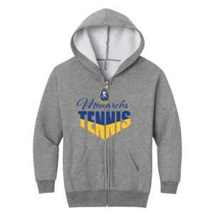 Youth NuBlend ® Full Zip Hooded Sweatshirt Thumbnail