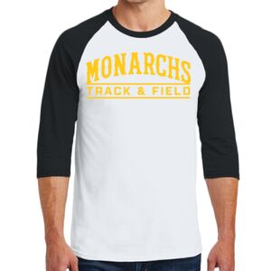 Heavy Cotton ™ 3/4 Sleeve Raglan T Shirt Thumbnail