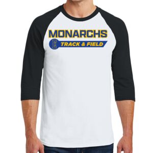 Heavy Cotton ™ 3/4 Sleeve Raglan T Shirt Thumbnail