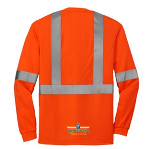 Ansi 107 Class 2 Long Sleeve Safety T Shirt Thumbnail