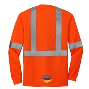 Ansi 107 Class 2 Long Sleeve Safety T Shirt Thumbnail