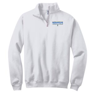 NuBlend ® 1/4 Zip Cadet Collar Sweatshirt Thumbnail