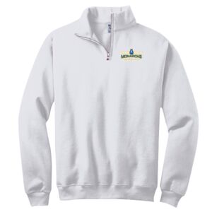 NuBlend ® 1/4 Zip Cadet Collar Sweatshirt Thumbnail