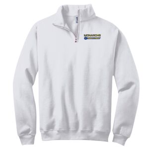NuBlend ® 1/4 Zip Cadet Collar Sweatshirt Thumbnail