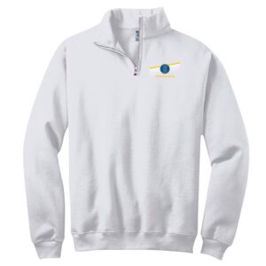 NuBlend ® 1/4 Zip Cadet Collar Sweatshirt Thumbnail