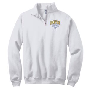 NuBlend ® 1/4 Zip Cadet Collar Sweatshirt Thumbnail