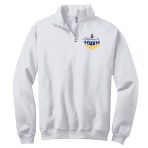 NuBlend ® 1/4 Zip Cadet Collar Sweatshirt Thumbnail