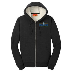 Heavyweight Sherpa Lined Hooded Fleece Jacket Thumbnail