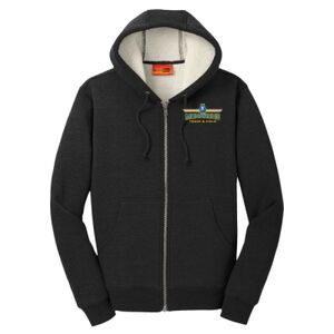 Heavyweight Sherpa Lined Hooded Fleece Jacket Thumbnail