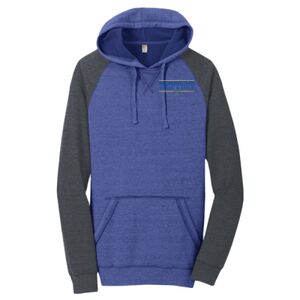 Young Mens Lightweight Fleece Raglan Hoodie Thumbnail