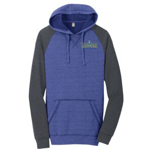 Young Mens Lightweight Fleece Raglan Hoodie Thumbnail