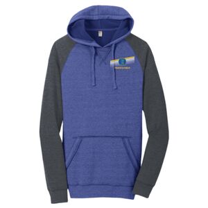 Young Mens Lightweight Fleece Raglan Hoodie Thumbnail