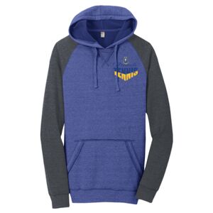 Young Mens Lightweight Fleece Raglan Hoodie Thumbnail