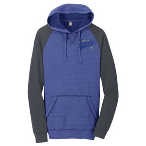 Young Mens Lightweight Fleece Raglan Hoodie Thumbnail
