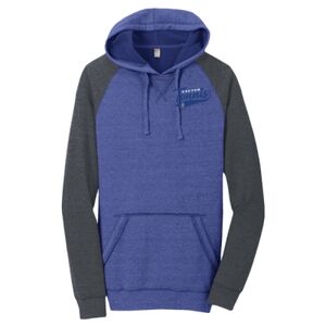 Young Mens Lightweight Fleece Raglan Hoodie Thumbnail