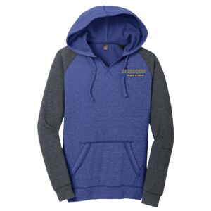 Women's Lightweight Fleece Raglan Hoodie Thumbnail