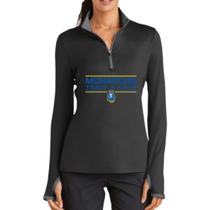 Ladies Dri FIT Stretch 1/2 Zip Cover Up Thumbnail