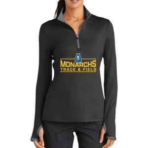 Ladies Dri FIT Stretch 1/2 Zip Cover Up Thumbnail