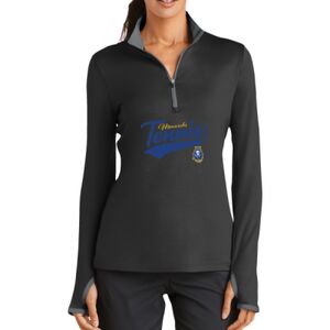 Ladies Dri FIT Stretch 1/2 Zip Cover Up Thumbnail